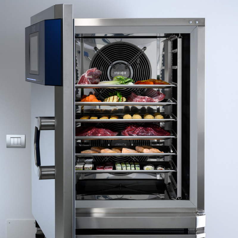 Irinox blast chiller showing professional kitchen profitability